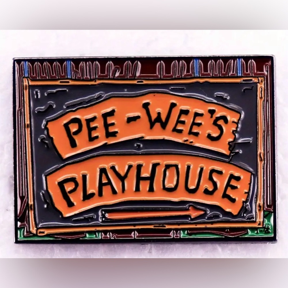 Pee Wee’s Playhouse Enamel Pin